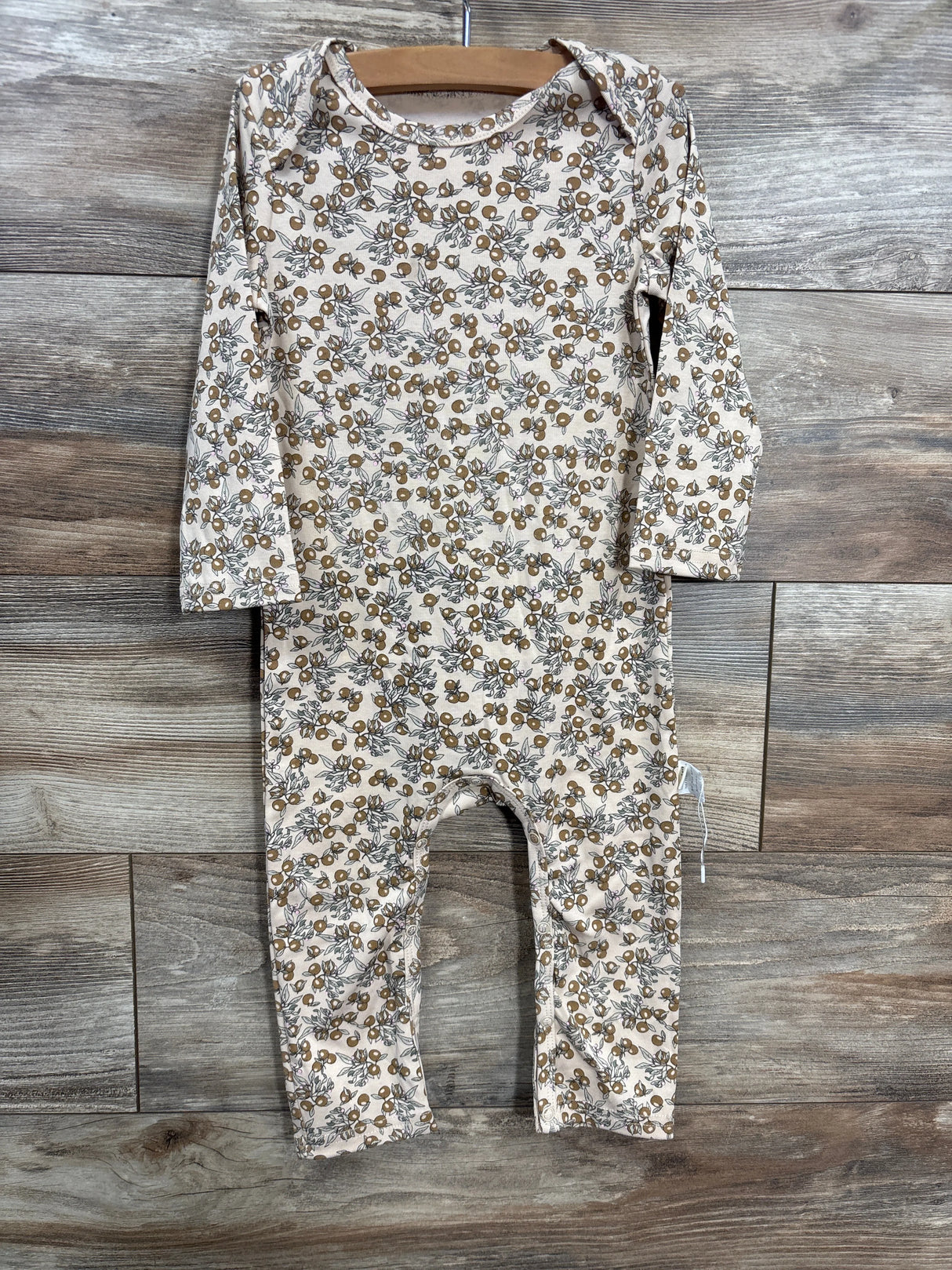 Leaf Printed Coverall Beige sz 12-18m