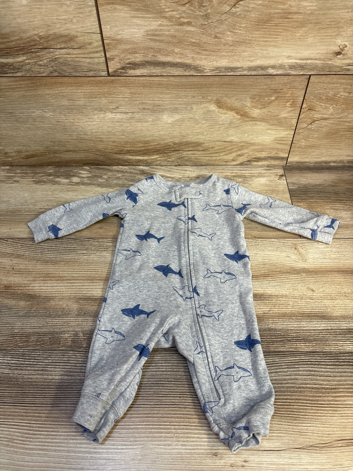 Just One You Footless Sleeper Grey sz 3m