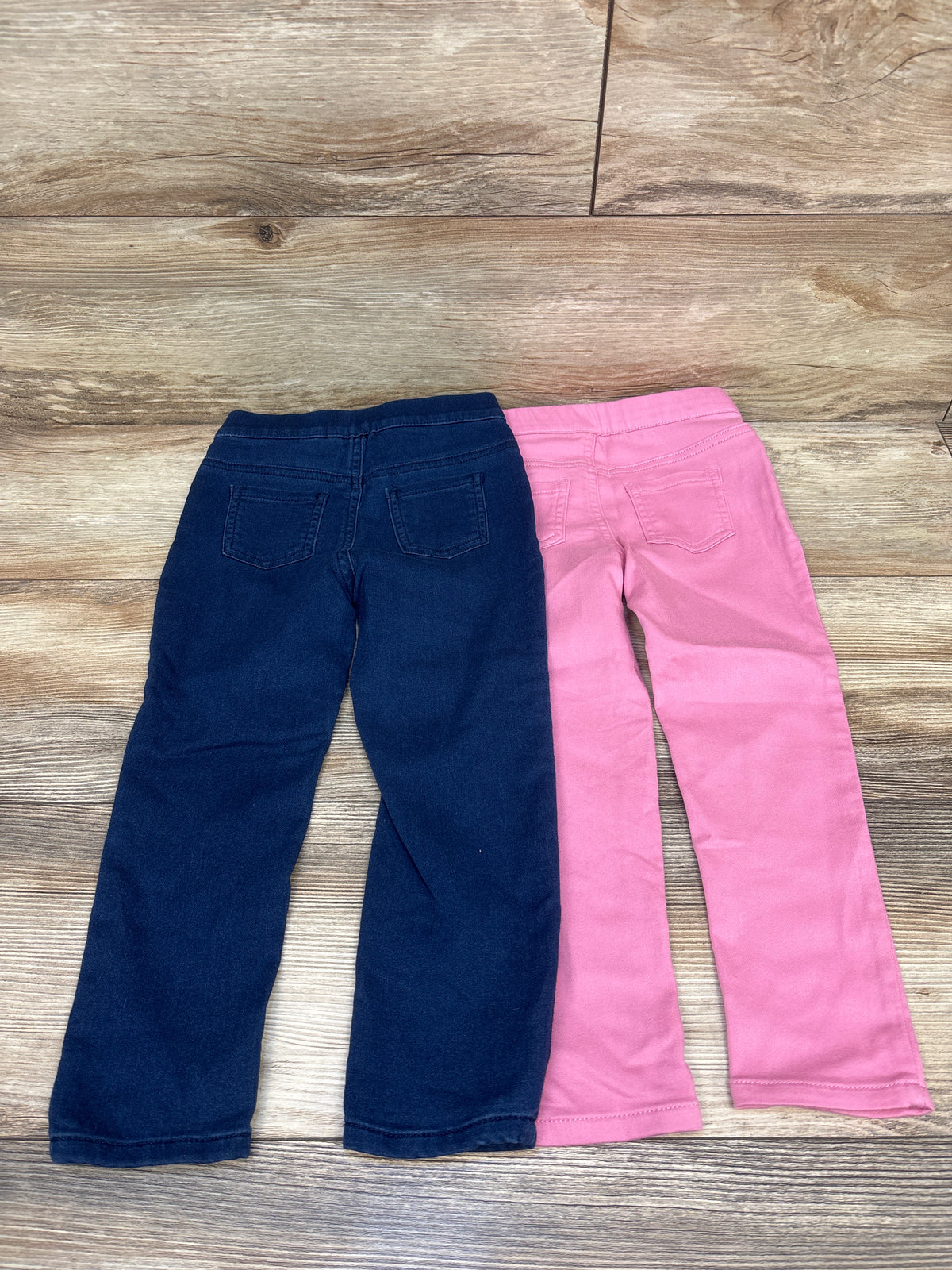 Pekkle 2pk Jeggings Navy/Pink sz 4T