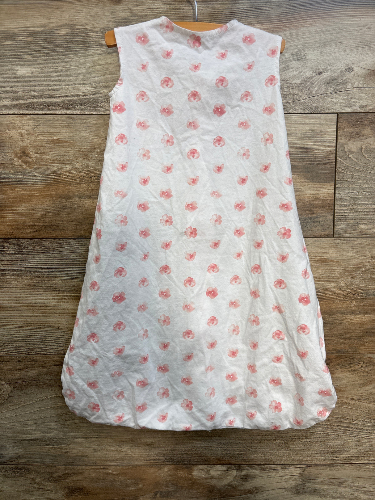 Floral Print Sleep Sack White sz Small/0-6m