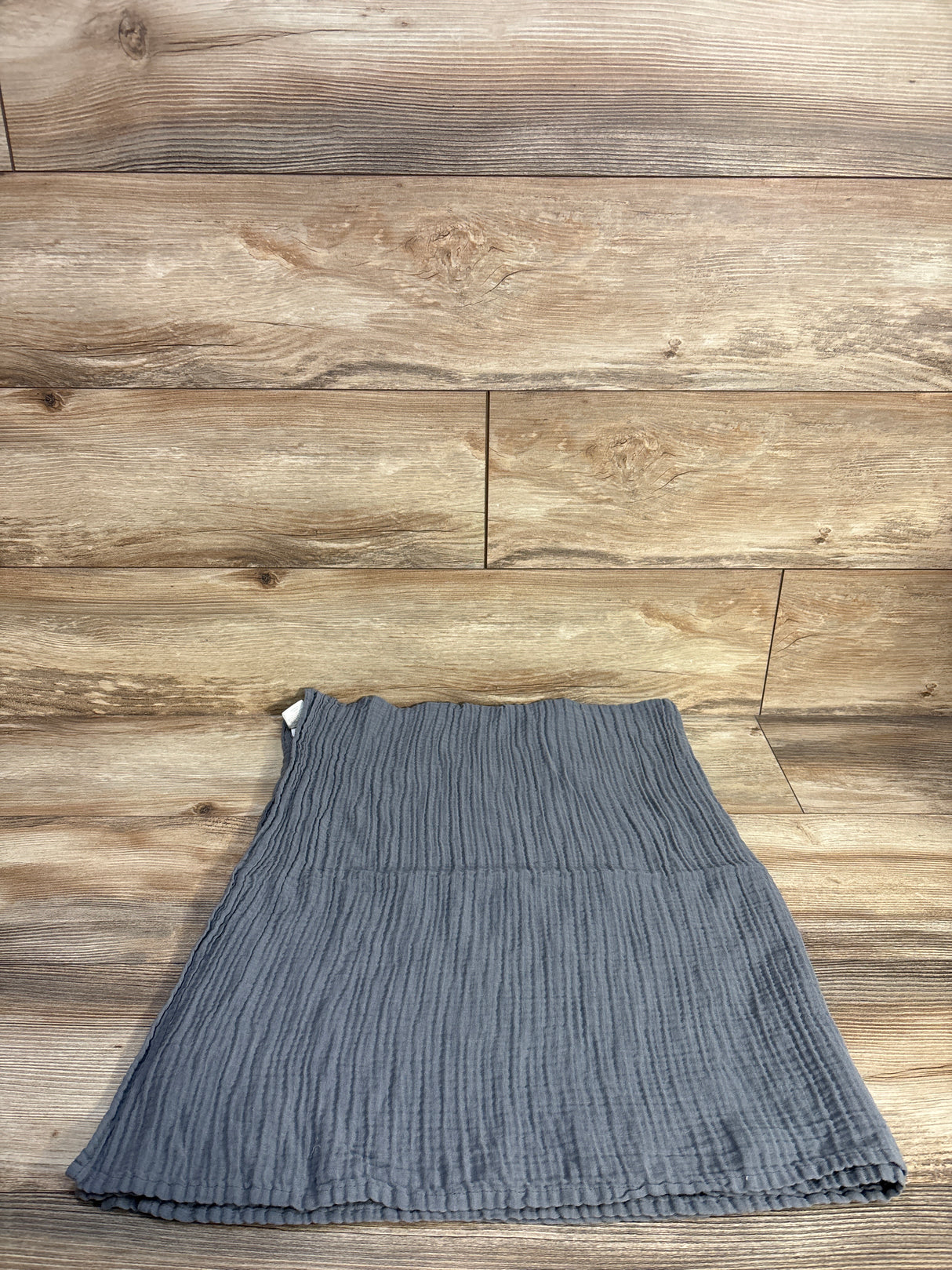 Cloud Island Muslin Swaddle Baby Blanket Grey
