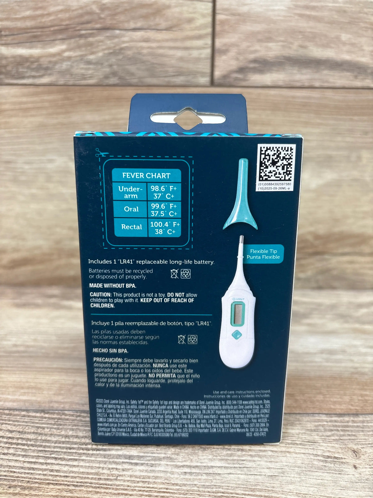 NEW Safety 1st 3-in-1 Nursery Thermometer