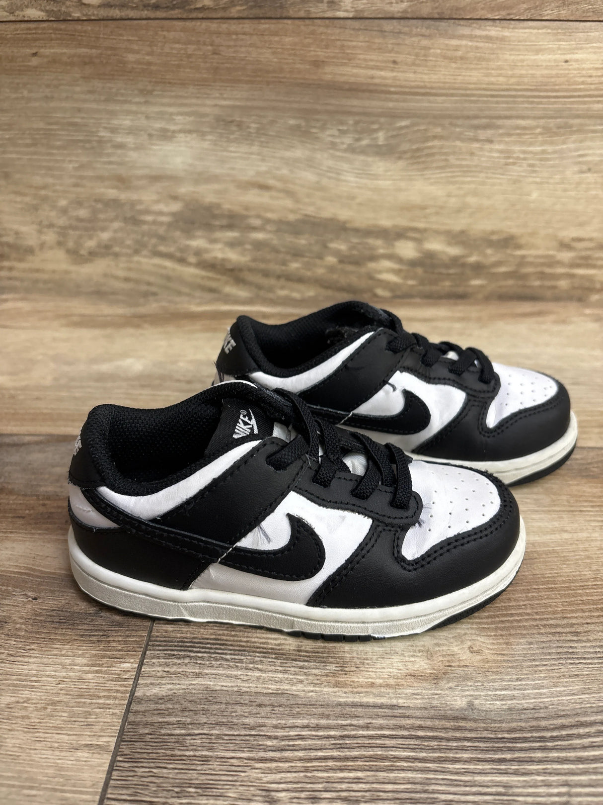 Nike Dunk Low TD 'White/Black White' Sneakers sz 9c