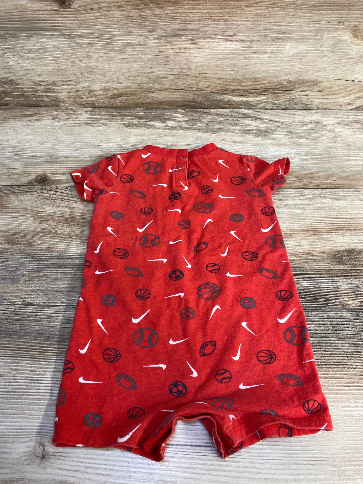 Nike Sports Shortie Romper Red sz 9m - Me n Mommy To Be
