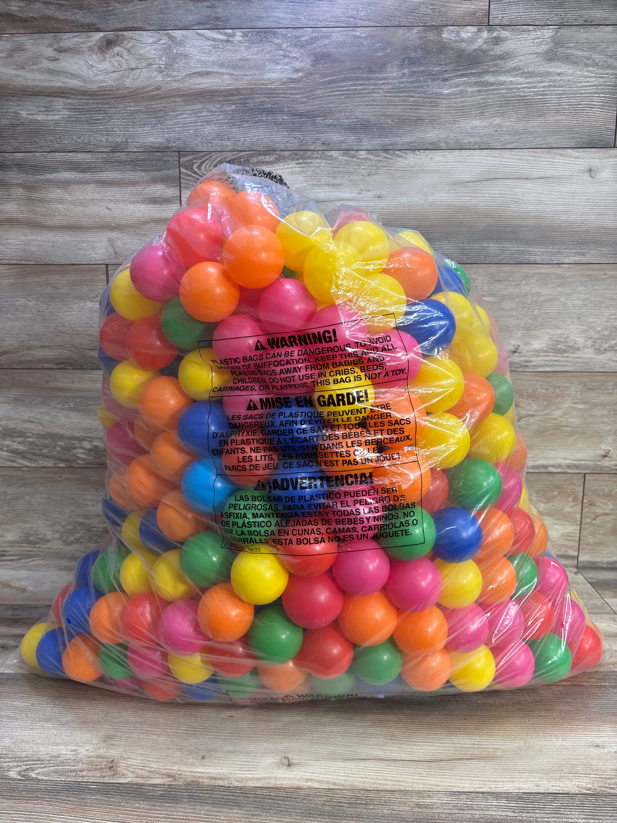 Multicolor Plastic Balls for Ball Pit 650ct+