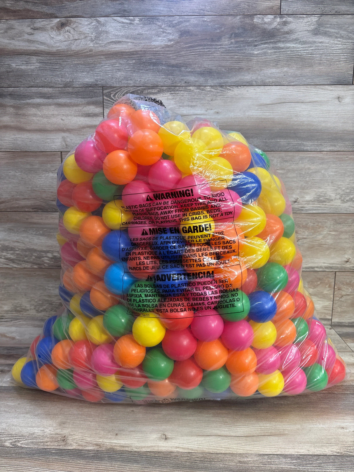 Multicolor Plastic Balls for Ball Pit 650ct+