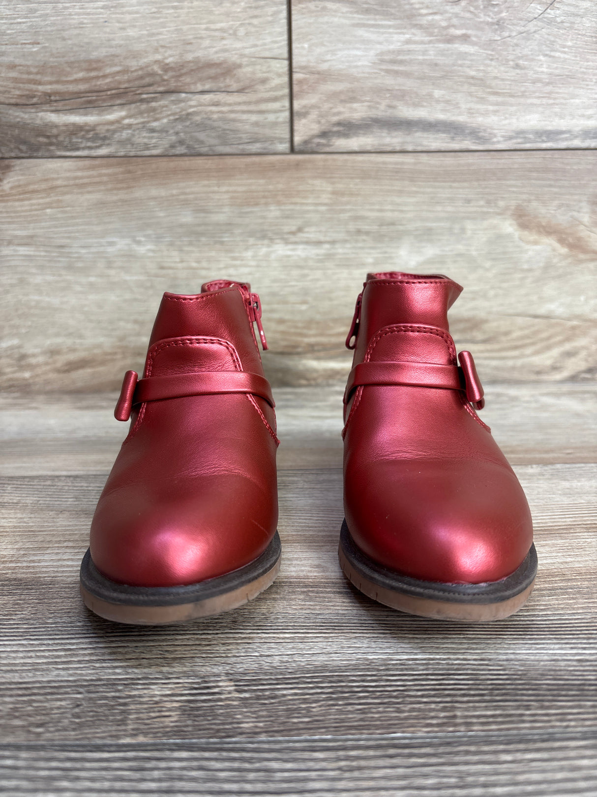 Cat & Jack Harmony Fashion Boots red sz 10c