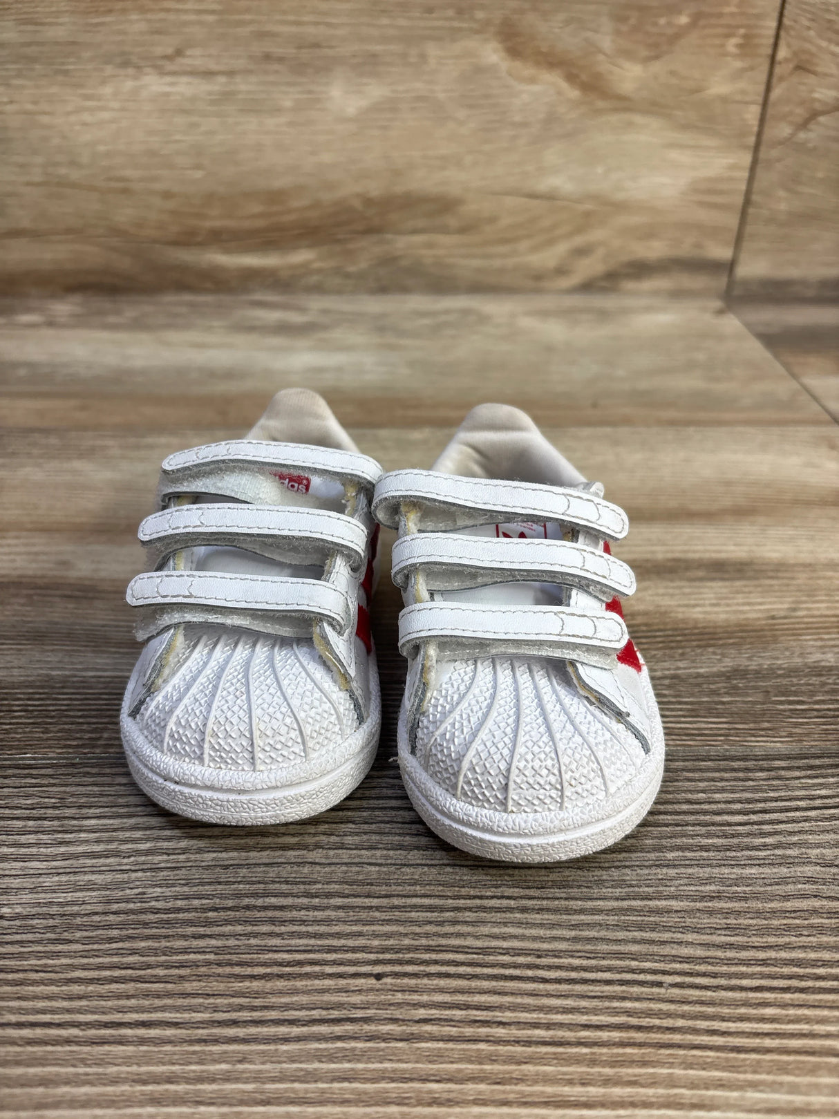 Adidas Superstar II Comfort Closure Sneakers White sz 4c