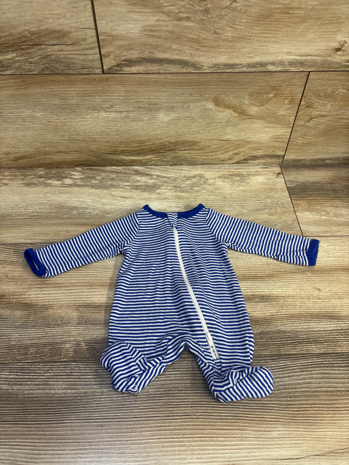 Wonder Nation Striped Modal Sleeper Blue sz Preemie