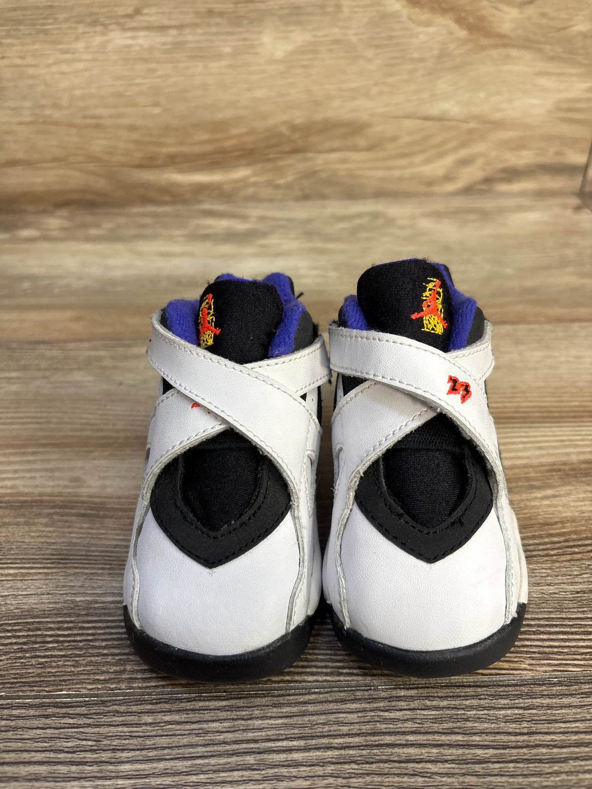 Air Jordan Retro 8 TD 'Three-Peat' Sneakers sz 4c