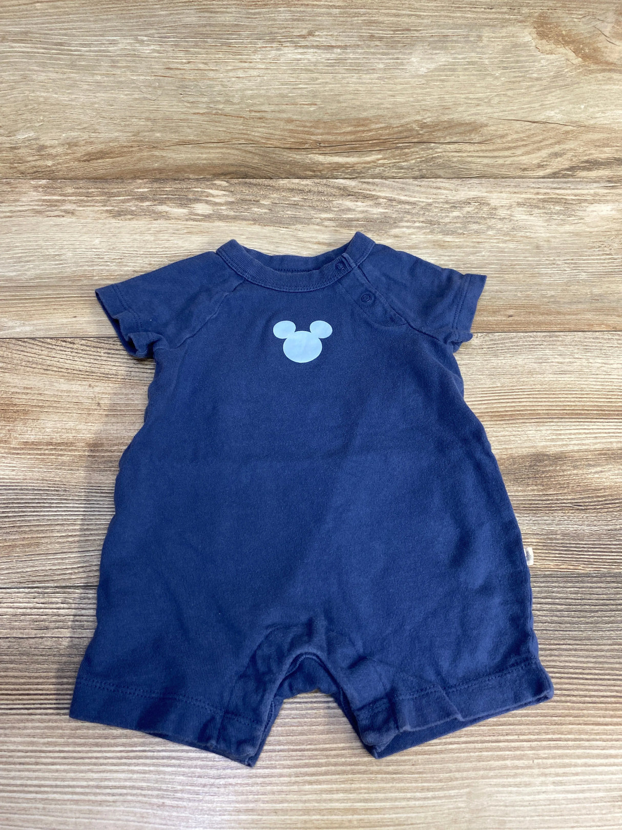 Baby Gap x Disney Mickey Mouse Shortie Romper Blue sz 3-6m - Me n Mommy To Be