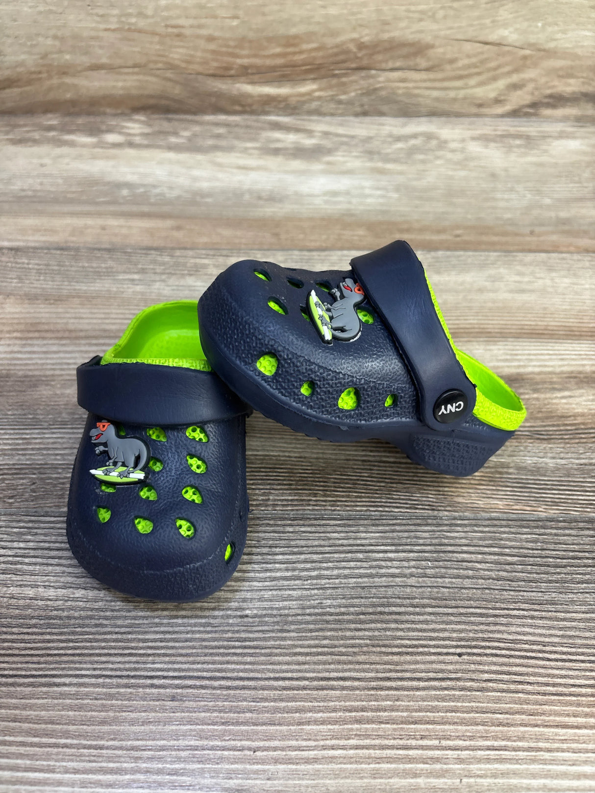 Capelli New York Dinosaur Clog Blue Shoes sz 5c