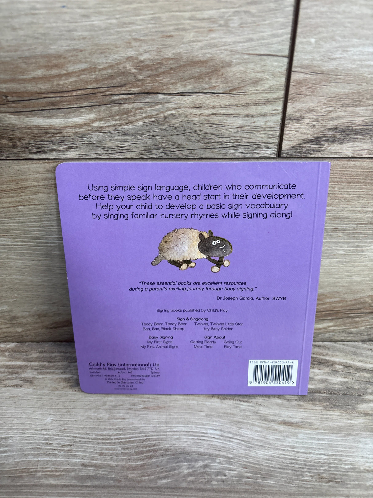 Sign and Sing Along: Baa Baa Black Sheep Board Book