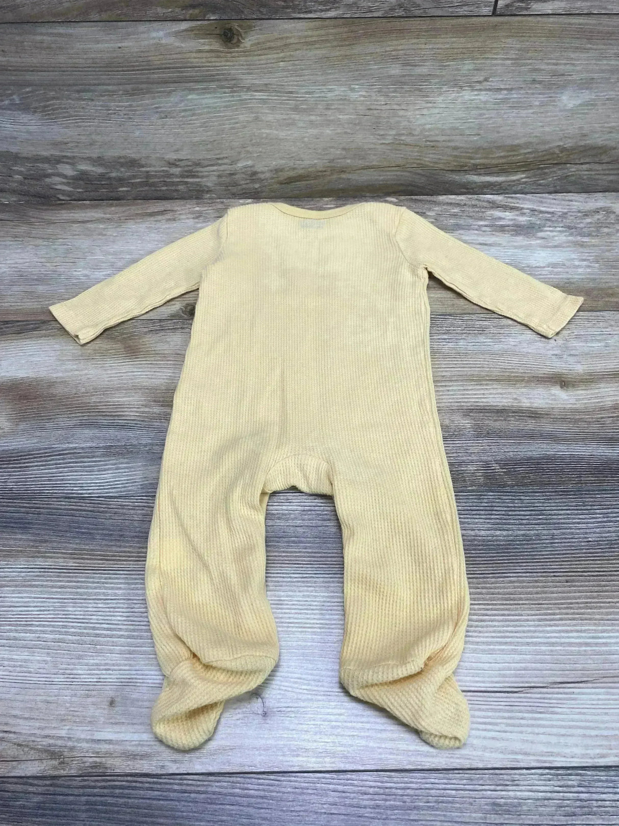Sandy & Simon Love Means Family Footed Coverall Yellow sz 3-6m - Me n Mommy To Be