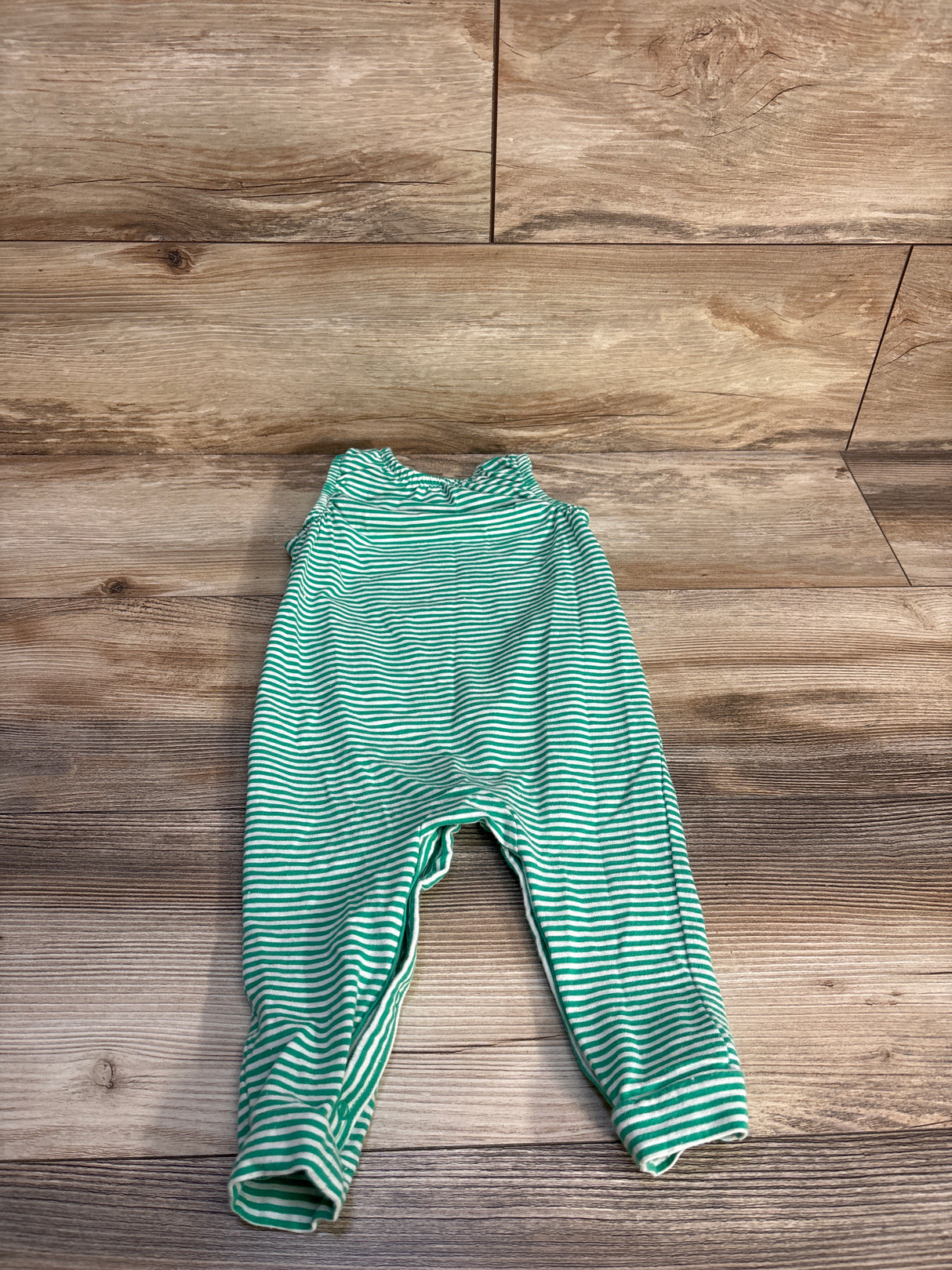 Cat & Jack Striped Sleeveless Jumpsuit Green sz 6-9m