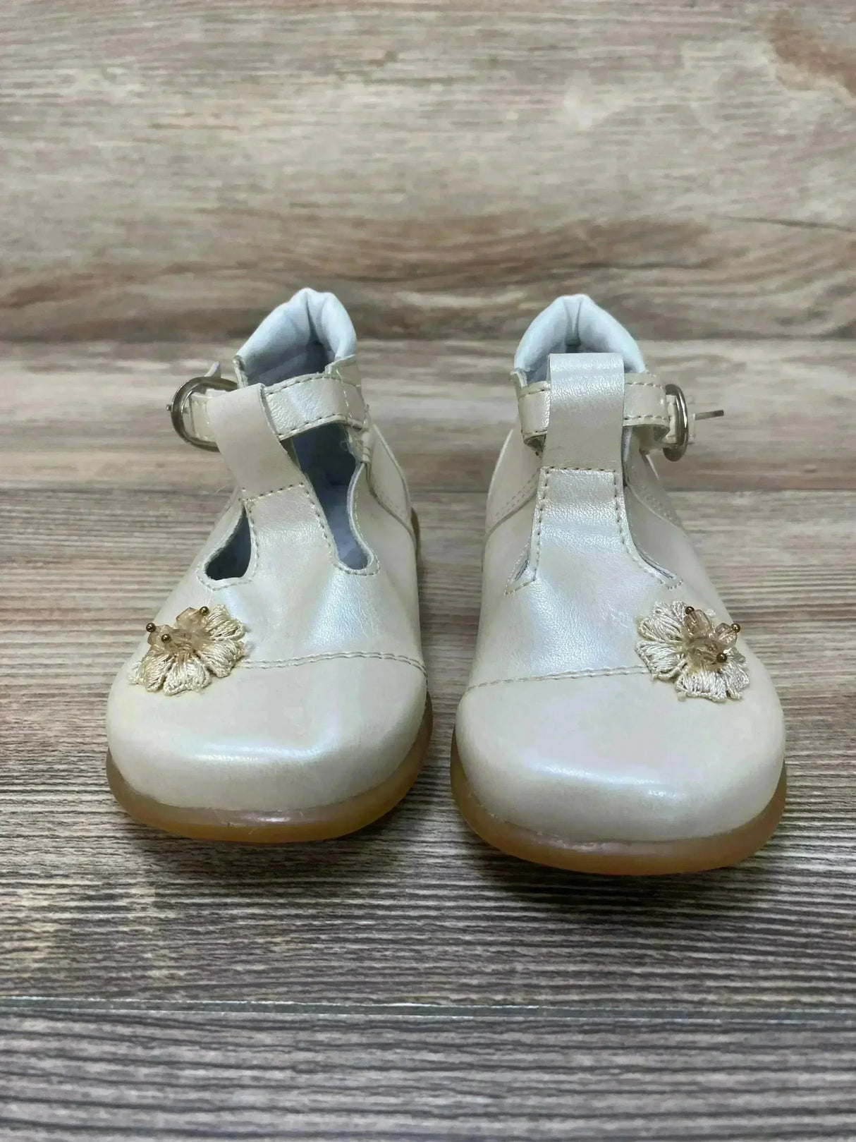 A&P Kids Shoes Girls' Mary Jane High Top Walkers Off White Sz 4c - Me n Mommy To Be