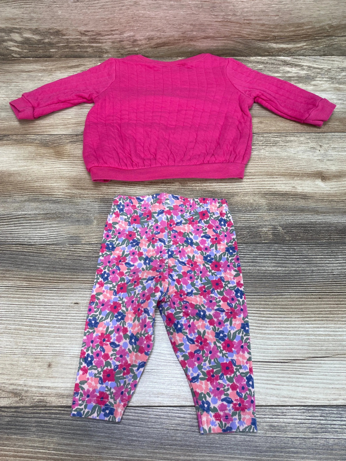 Just One You 2pc Sweatshirt & Leggings Pink sz 3m - Me n Mommy To Be