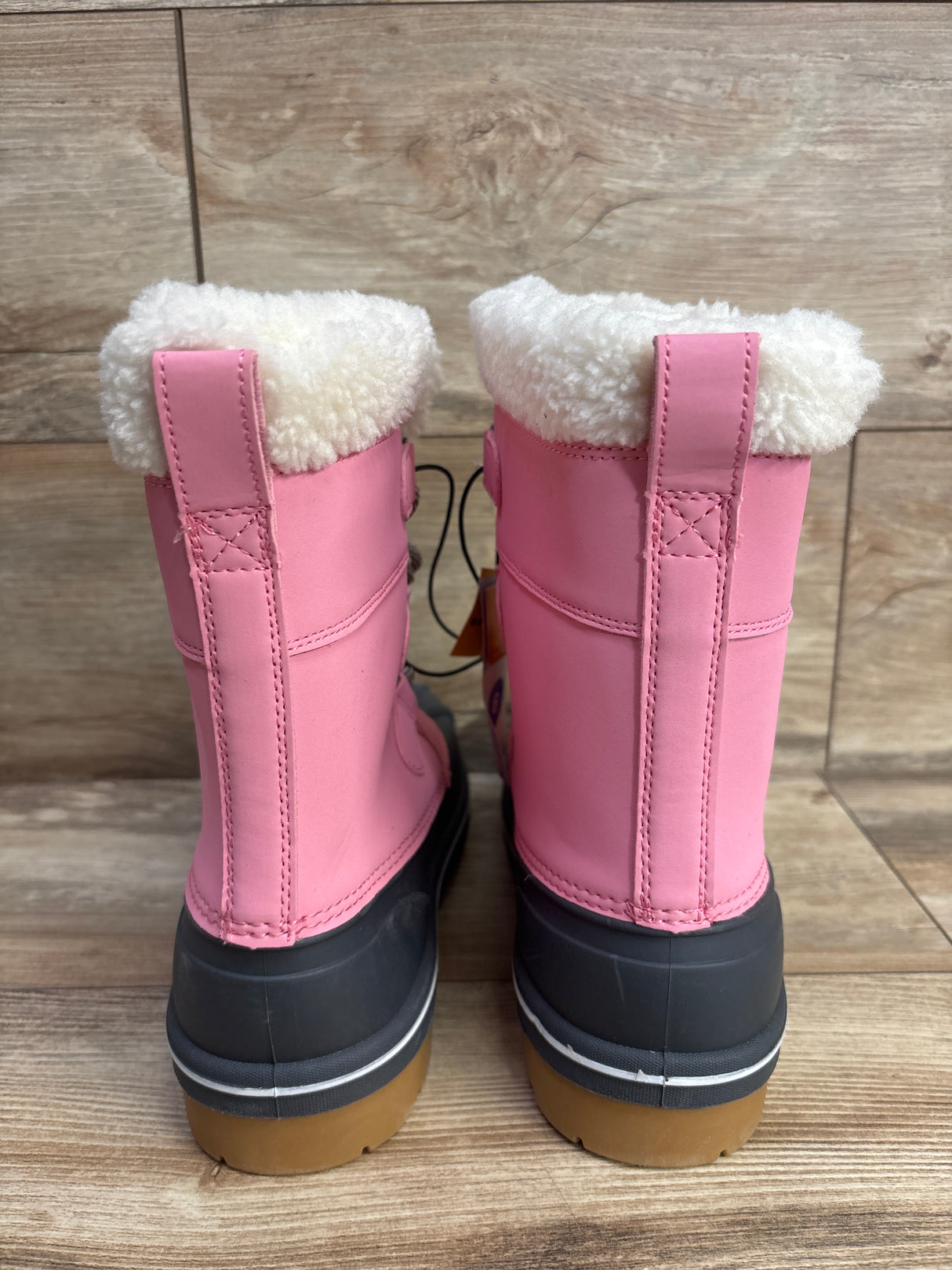 NEW Cat & Jack Kit Winter Boots Pink sz 6Y