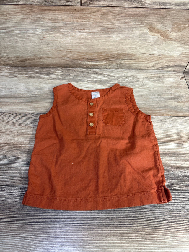 Carter's Hilary Duff Henley Top Brown sz 18m - Me n Mommy To Be
