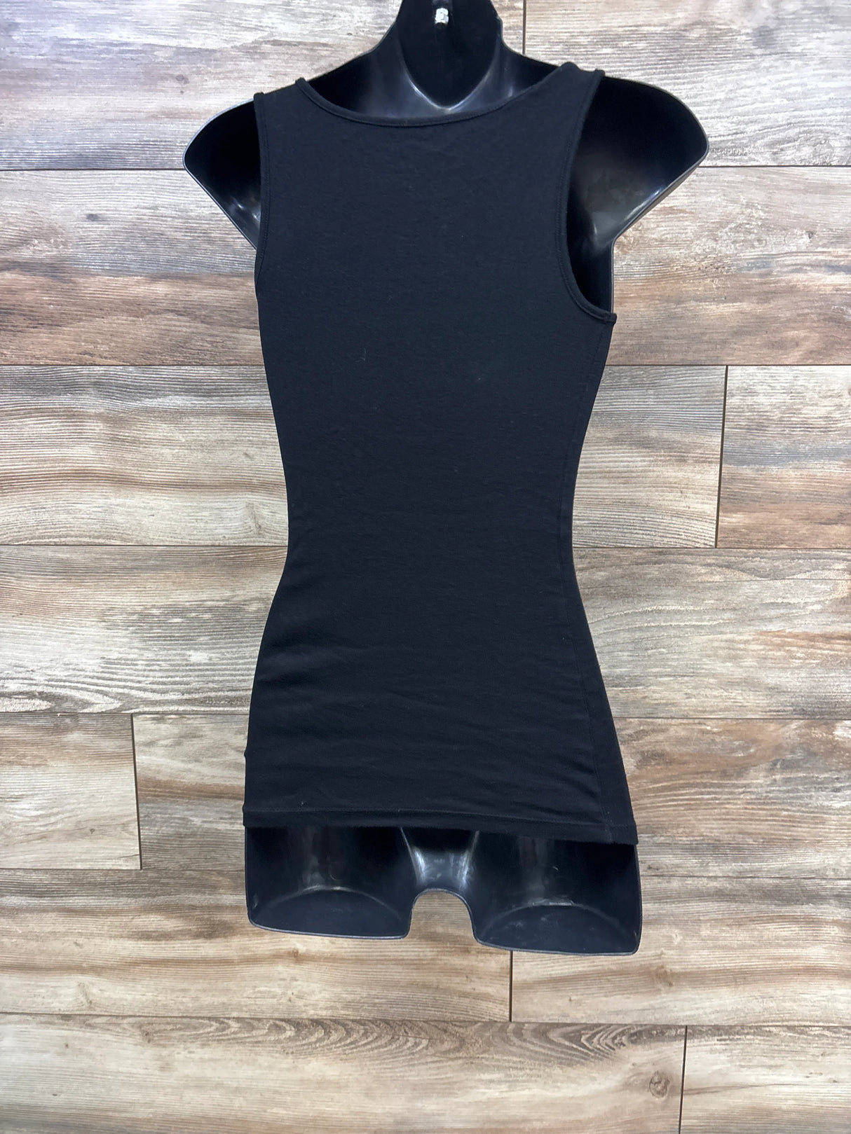 Isabel Maternity Ruched Tank Black sz Small