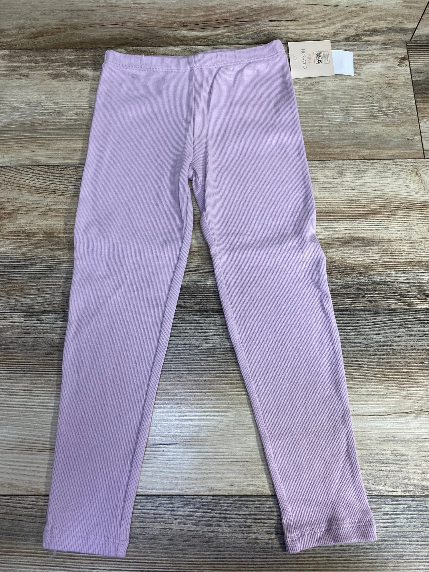 NEW Grayson Mini Ribbed Leggings Purple sz 5T