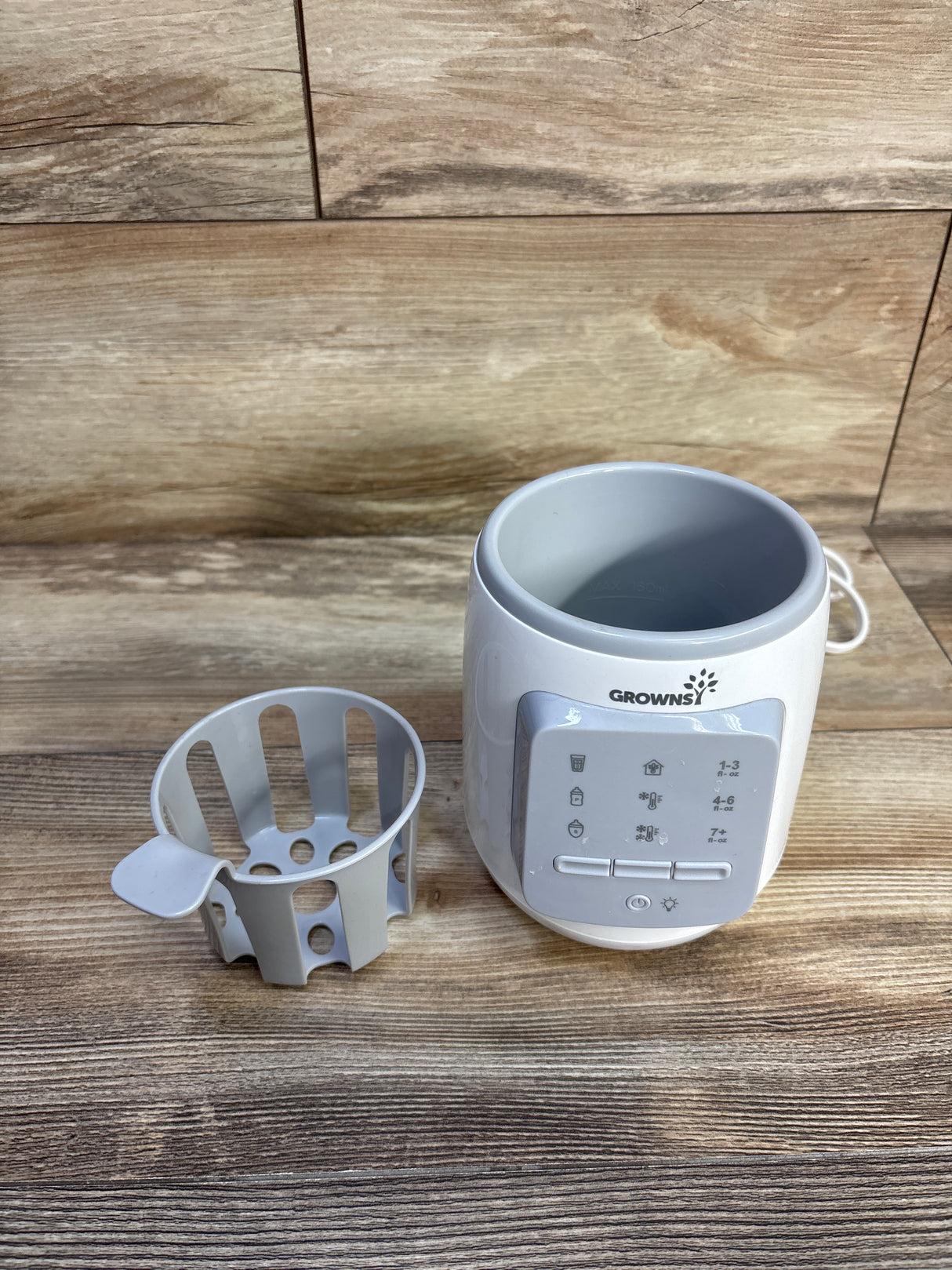Grownsy 9-in-1 Baby Bottle Warmer, White