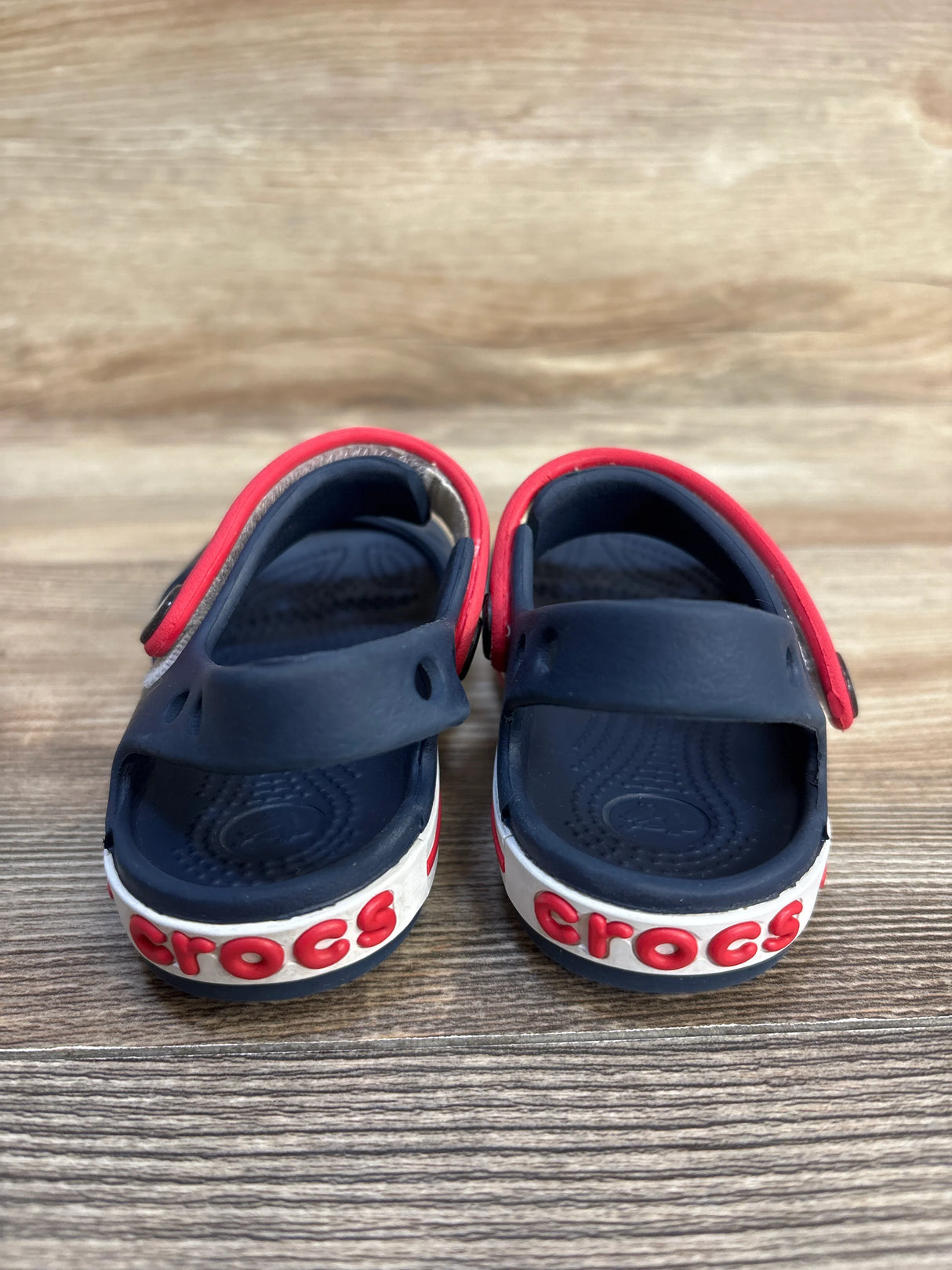 Crocs Crocband Cruiser Sandals Navy sz 7c