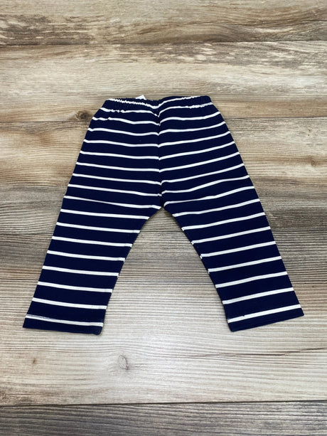 NEW Baby Gap Striped Navy Leggings sz 3-6m - Me n Mommy To Be