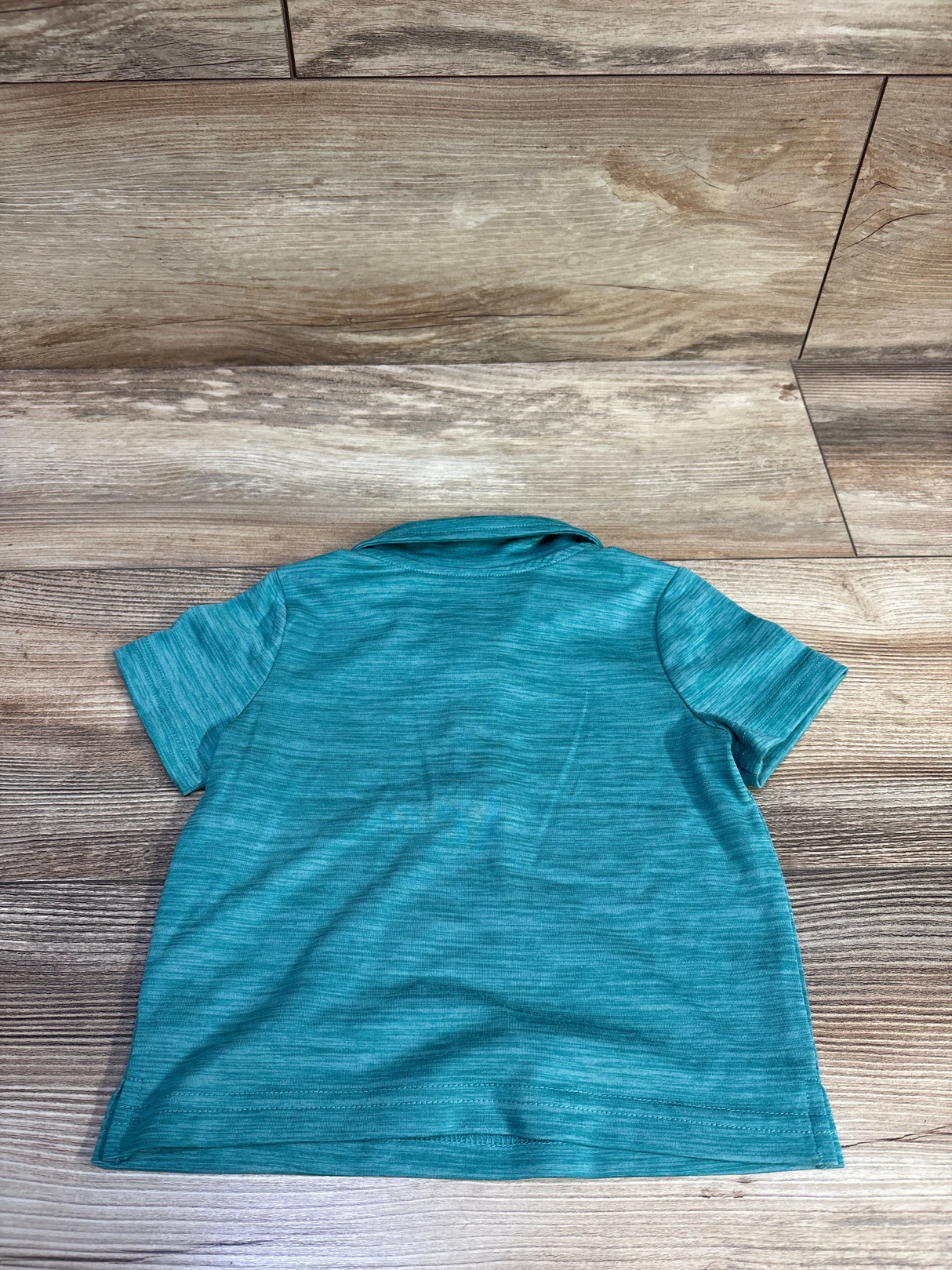 Okie Dokie Active Polo Shirt Teal sz 12m