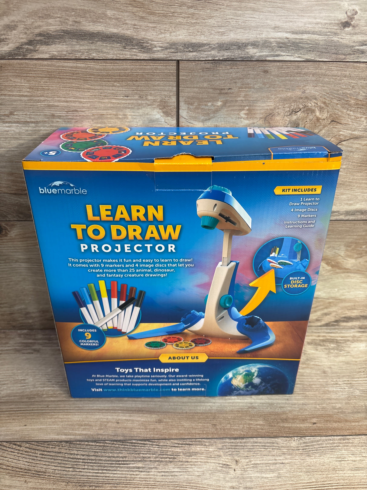 NEW Blue Marble Learn to Draw Projector - Kids Image Projector