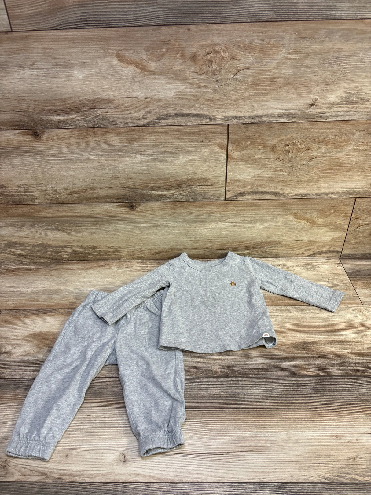 Baby Gap 2pc Shirt & Joggers Set Grey sz 12-18m