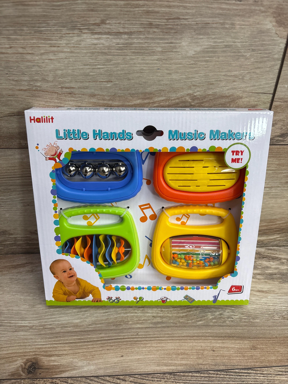 NEW Halilit Little Hands Music Makers 4pk