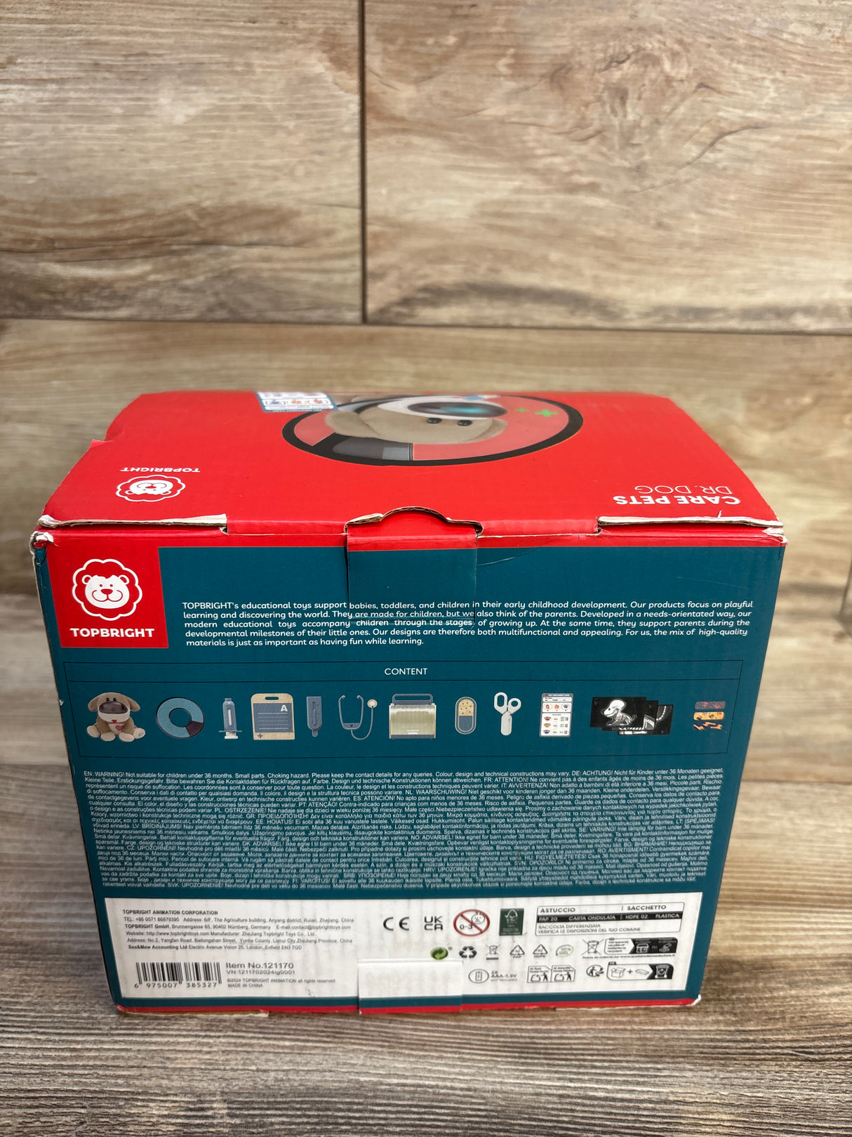 Top Bright Care Pets Dr. Dog Playset