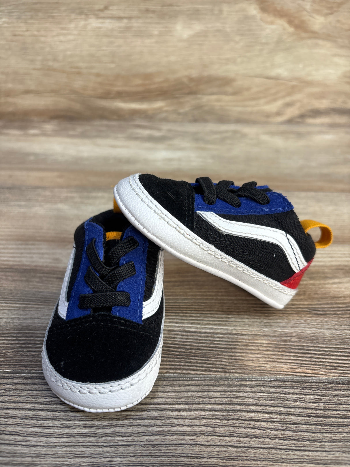 Vans Old Skool Crib Shoes Black sz 2c