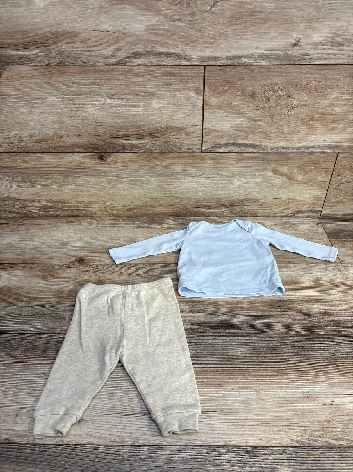 Ralph Lauren 2pc Set Blue sz 3-6m