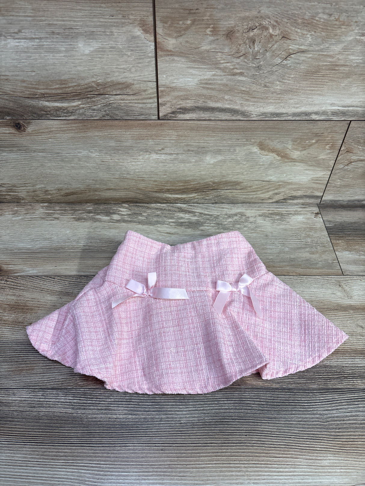 Disney x Pat Pat Bow Textured Skirt Pink sz 3-4T
