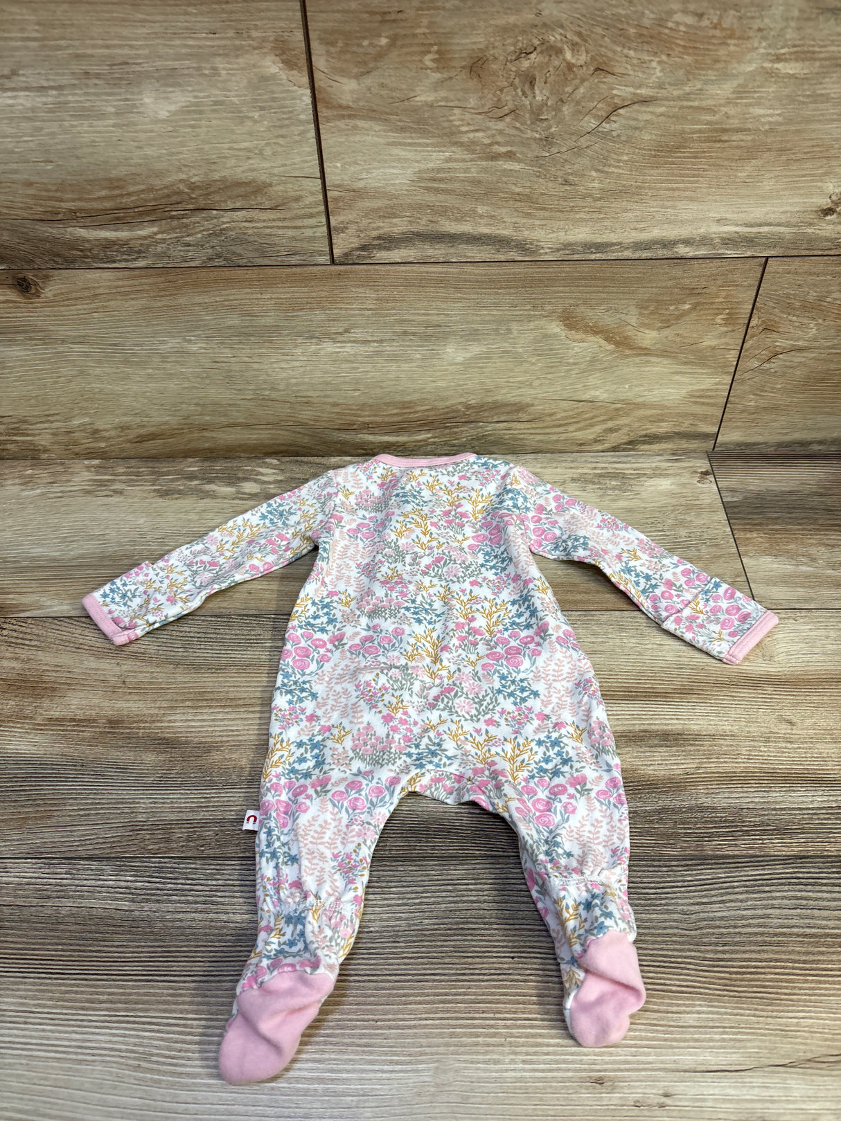E=MC2 by Magnetic Me Floral Sleeper White sz 0-3m