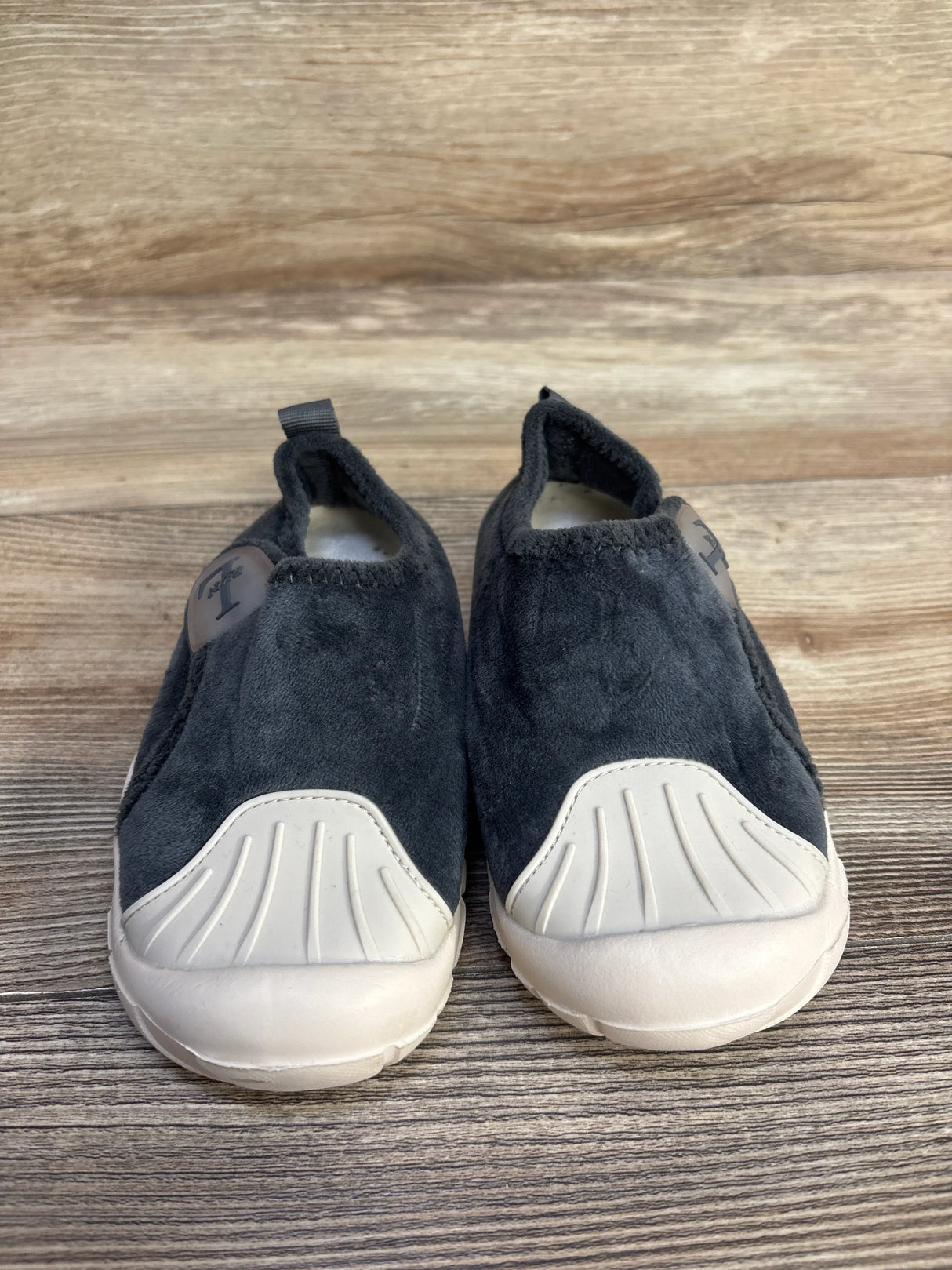 Velour Slip On Sneakers Grey sz 9c - Me n Mommy To Be