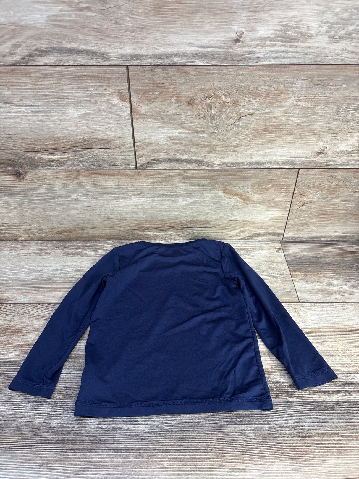 Cat & Jack Long Sleeve Rash Guard Shirt Navy sz 3T