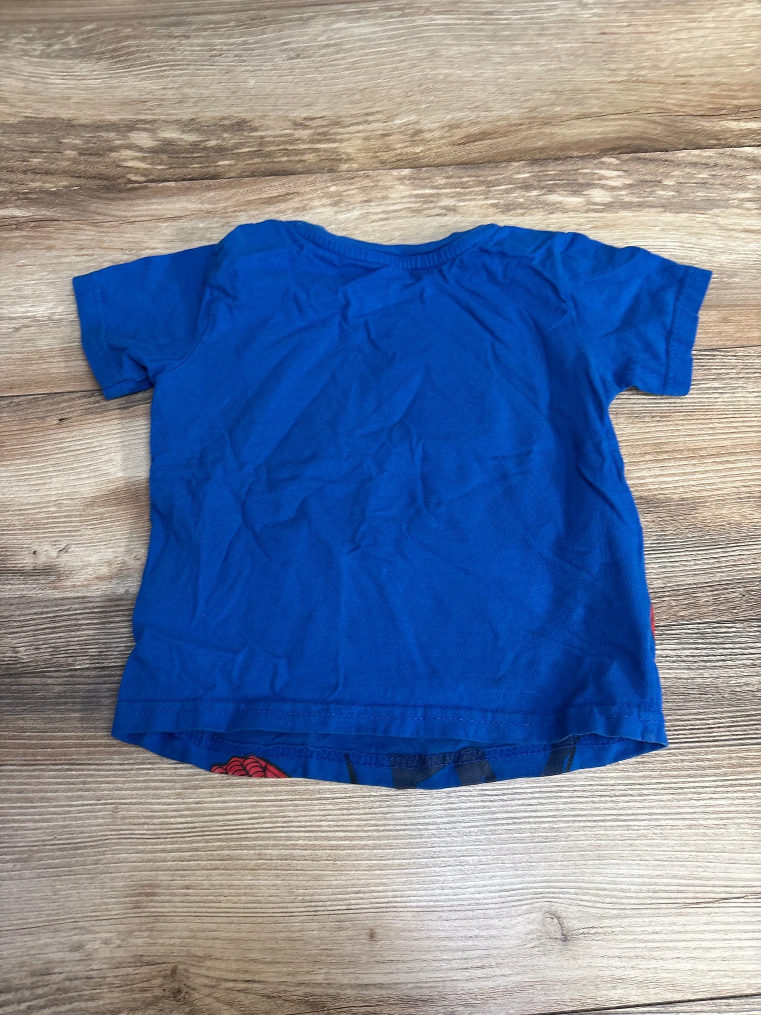 Marvel Spiderman Shirt Blue sz 4T - Me n Mommy To Be