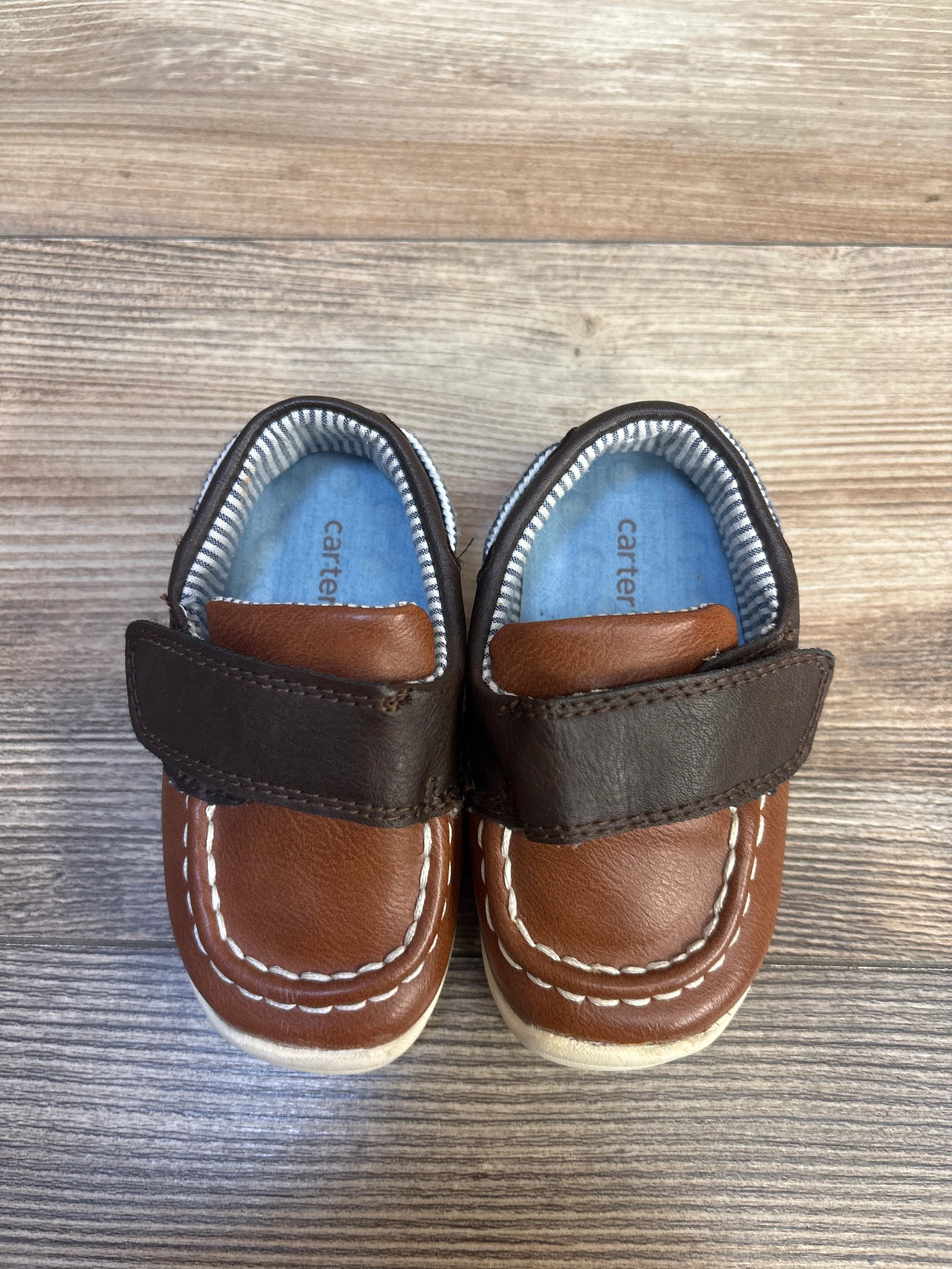 Carter's Jaden-P-B Casual Boat Shoes Brown sz 4.5c
