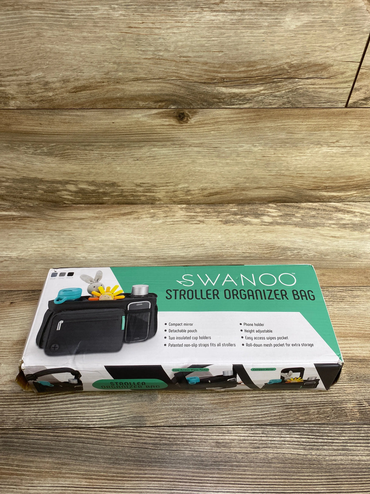 NEW Swanoo Stroller Organizer Bag