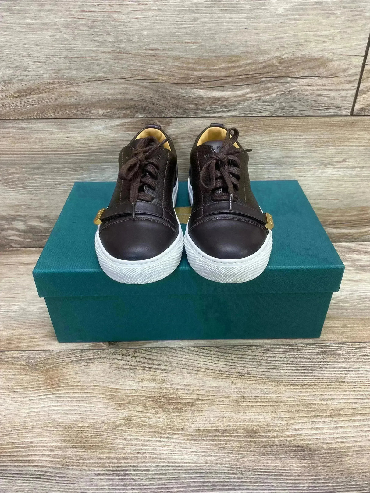 Buscemi Chocolate Low-top 50mm Trainers sz 12/12.5 - Me n Mommy To Be