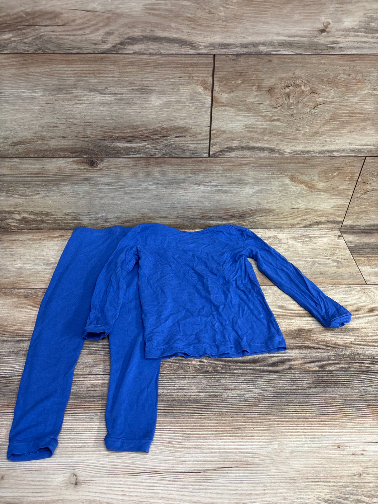 Kyte Baby 2pc Bamboo Long Sleeve Pajama Set Blue sz 2T