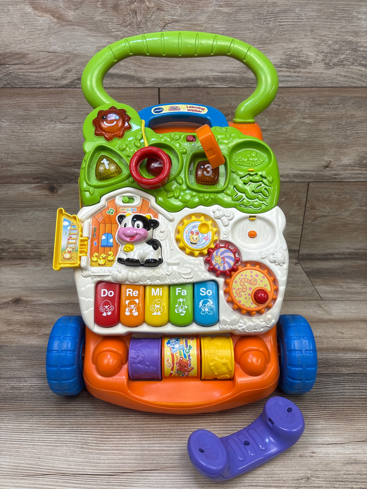 VTech Sit-to-Stand Learning Walker, Orange