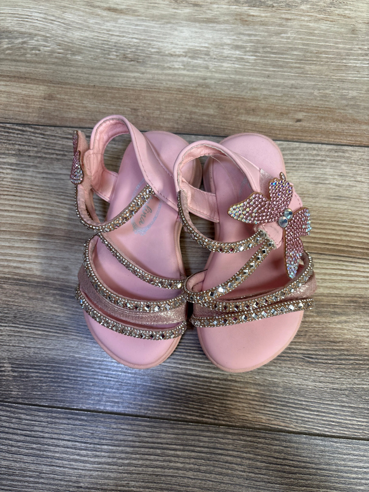 Atalina Rhinestone Sandals Pink sz 6c