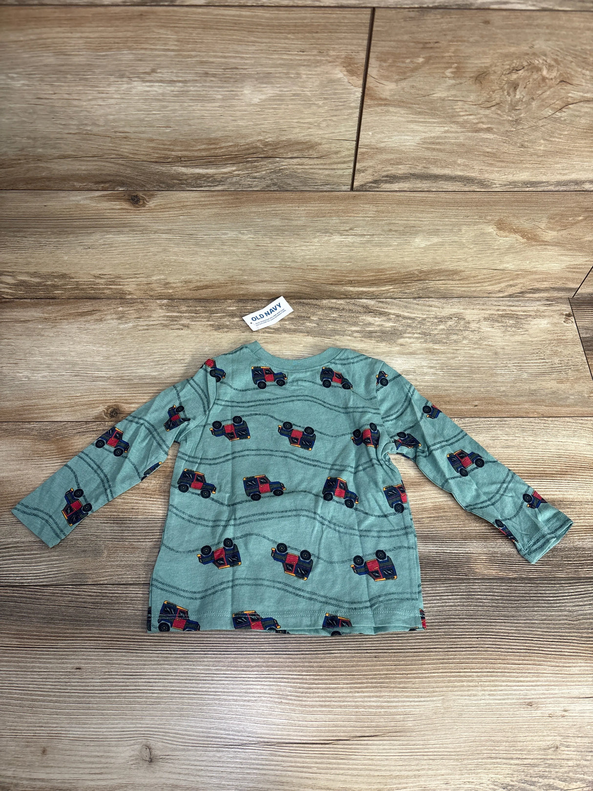 NEW Old Navy Green 4x4 Truck Shirt sz 18-24m