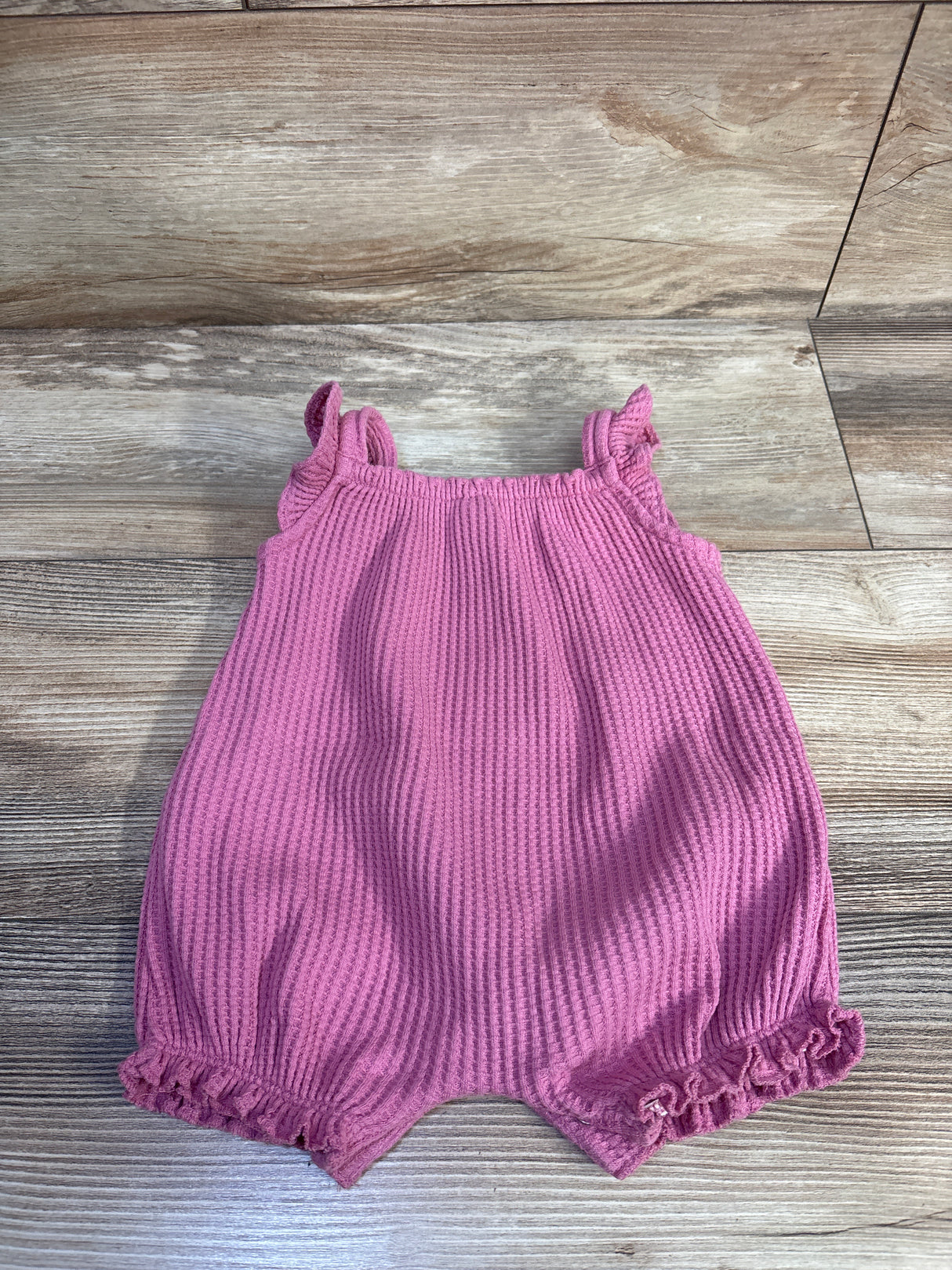 Just One You Knit Henley Shortie Romper Pink sz 3m