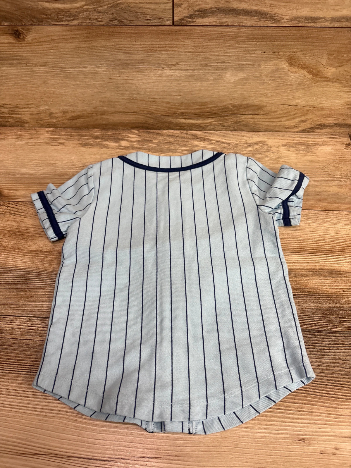 Epic Threads Striped Button Up Shirt Blue sz 3T