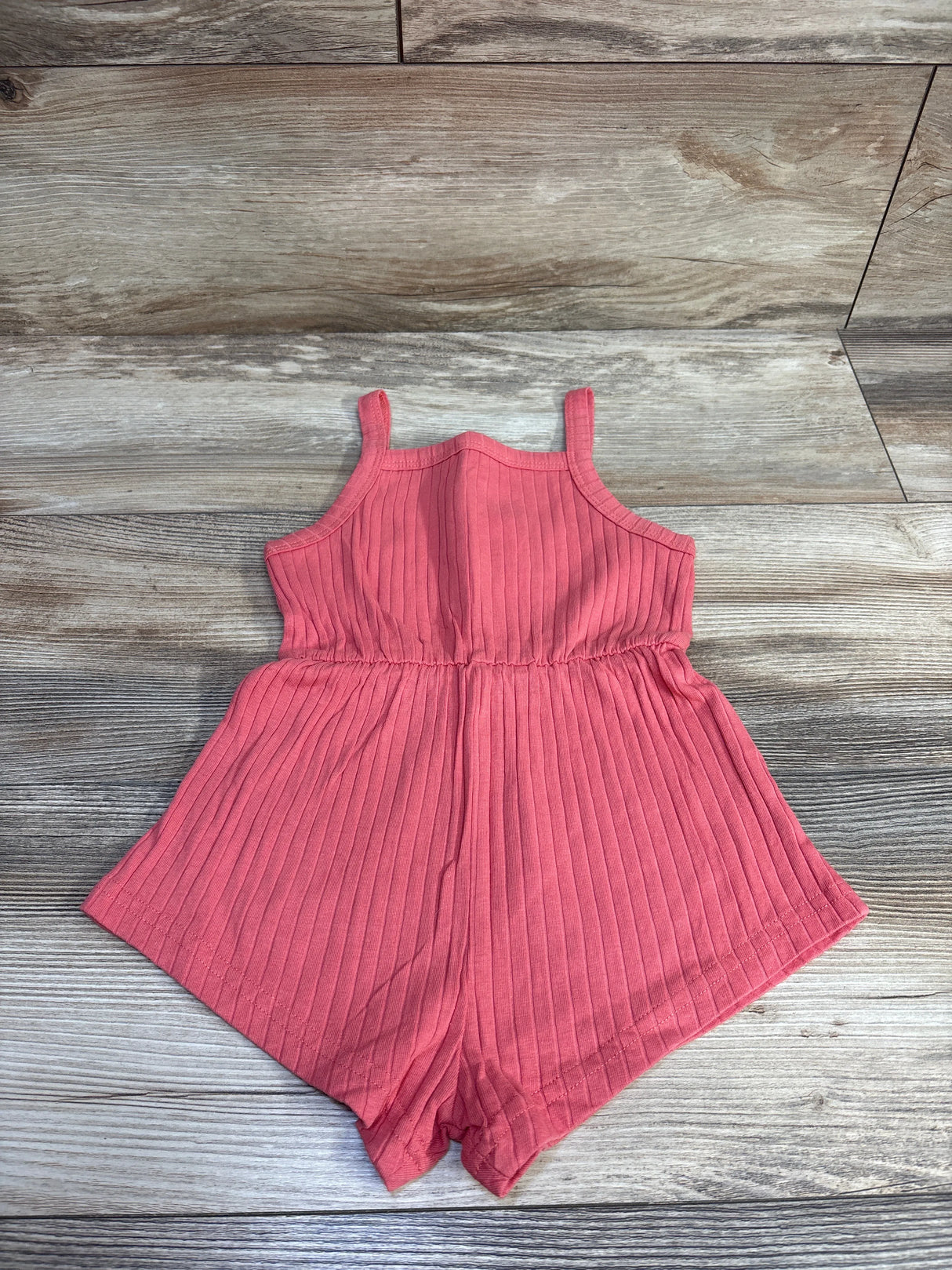 NEW Little One Shop Rib Romper Pink sz 3T - Me n Mommy To Be